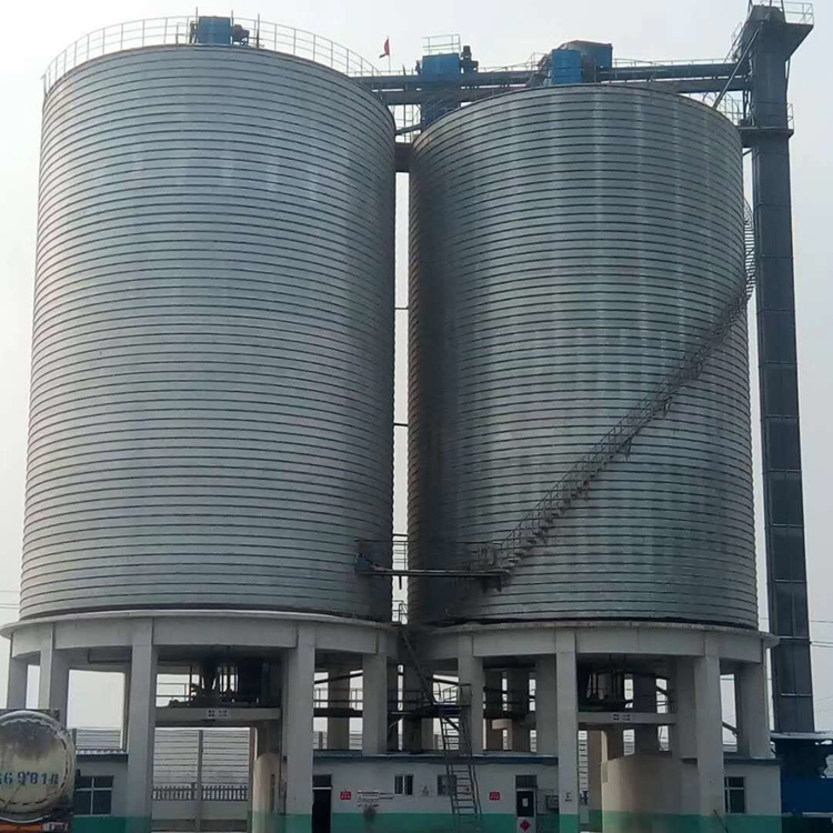 黑河螺旋咬口式钢板库